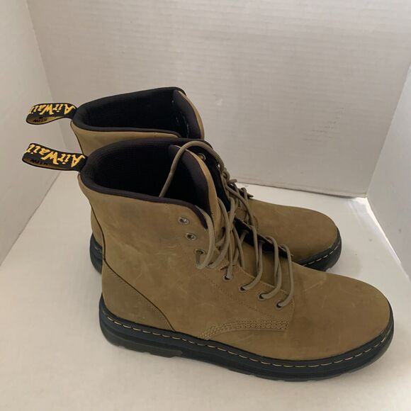 Dr. Martens Men's Size 13 CREWSON Nubuck Leather Suede Boots NJ004 - Picture 14 of 15